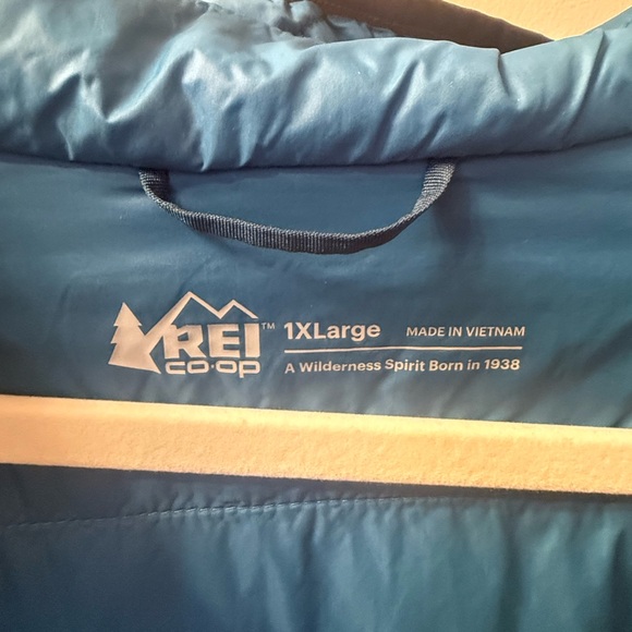 REI Co‑op Insulated Hooded Jacket – Teal – Women’s 1X - Picture 3 of 5